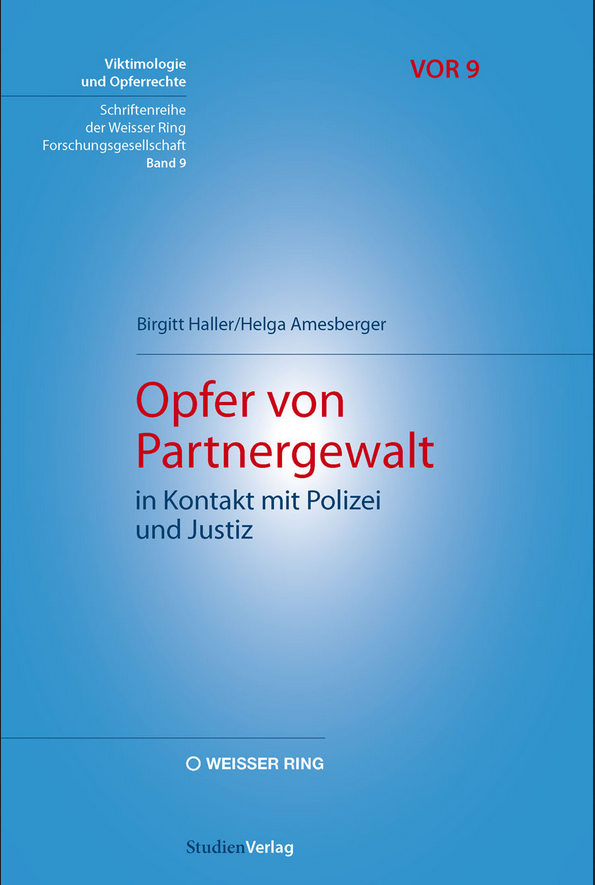 Opfer von Partnergewalt in Kontakt mit Polizei und Justiz